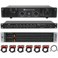 thumbnail image 1 of Rockville 500w RMS 2 Ch. Amplifier+Pre-Amp w/Crossover+Dual 31 Band EQ Equalizer, 1 of 16