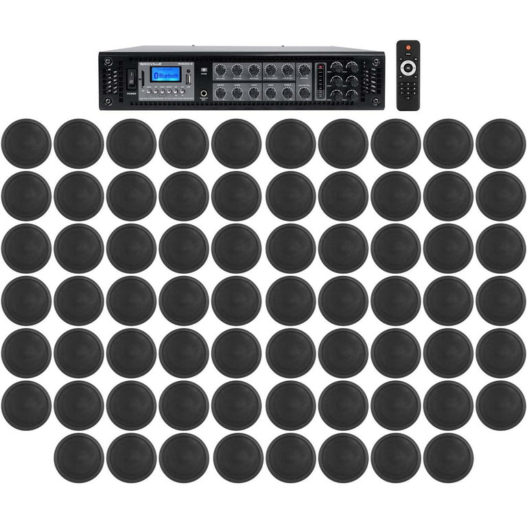 Rockville 6-Zone Amp+68 Black 5