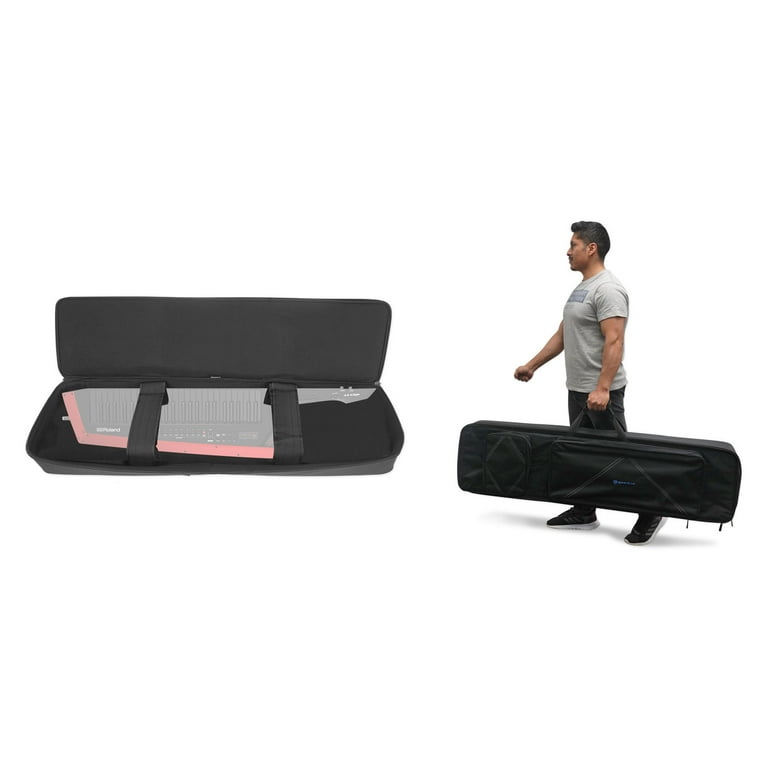 Rockville 76 Key Padded Slim Durable Keyboard Gig Bag Case For ROLAND AX EDGE Walmart
