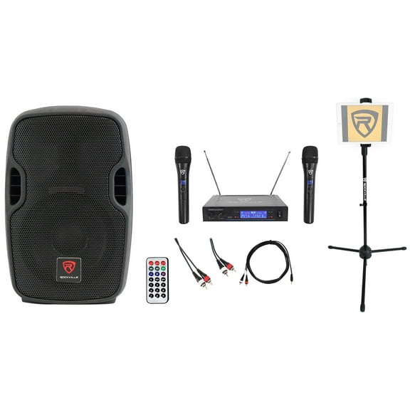 Rockville 8" Pro Karaoke Machine/System 4 ipad/iphone/Android/Laptop/TV/Tablet