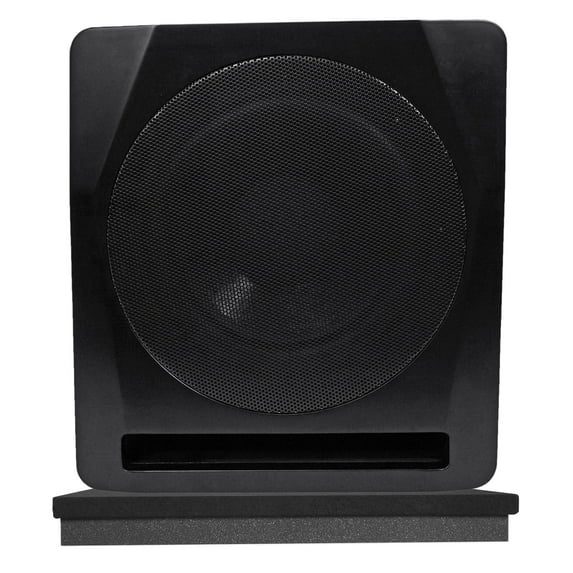 Rockville APM10B 10" 400 Watt Powered Studio Subwoofer Pro Sub + Acoustic Riser