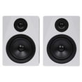 thumbnail image 1 of Pair Rockville APM5W 5.25" 250W Powered USB Studio Quality Bookshelf Speakers, 1 of 7