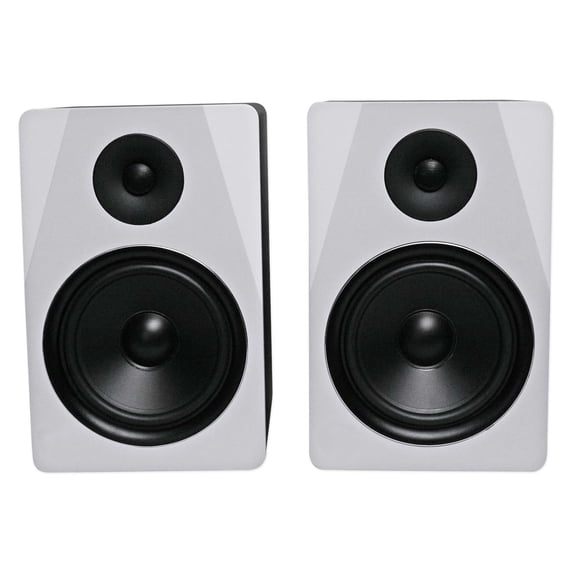 Rockville APM8W 8" 2-Way 500W Active/Powered USB Studio Monitor Speakers Pair