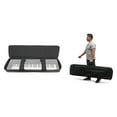 thumbnail image 1 of Rockville BEST BAG 76 Key Slim Padded Rigid Keyboard Gig Bag Case+Foam Insert, 1 of 12