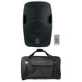 thumbnail image 1 of Rockville BPA12 12" Bluetooth 600 Watt DJ PA Speaker+Carry Bag, 1 of 19