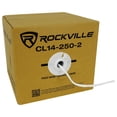 thumbnail image 1 of Rockville CL14-250-2 CL2 Rated 14AWG 250' Speaker Wire In Wall Ceiling 70V 100V, 1 of 4