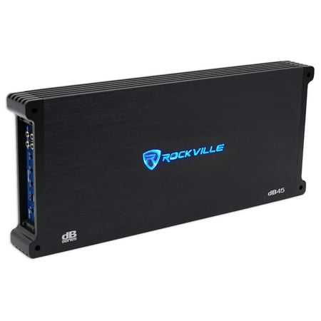 Rockville dB45 3200 Watt/800w RMS 4 Channel Amplifier Car Stereo Amp, Loud!!