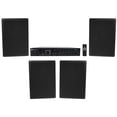 thumbnail image 1 of Rockville Commercial Amplifier+(4) Slim Black Restaurant/Bar/Cafe Wall Speakers, 1 of 13