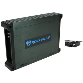 Rockville DBM12 2000w 2 Ohm Marine/Boat Mono Amplifier Amp w/Covers+Bass Remote