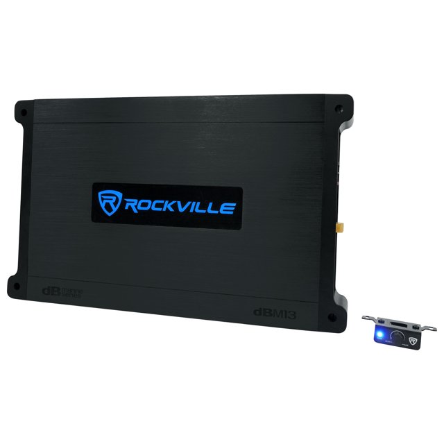 Rockville DBM13 3000 Watt Peak/750w RMS Mono Marine Amplifier 2 Ohm Amp