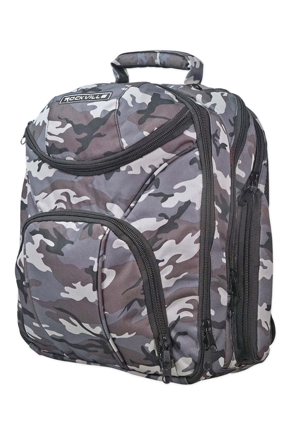 DJ Controller Case Travel Camo Backpack Bag Fits 19"w x 20"h x 13"d