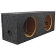 thumbnail image 1 of Rockville Dual Sub Box Enclosure For (2) 44CWCS104 Kicker CompC 10" Subwoofers, 1 of 6