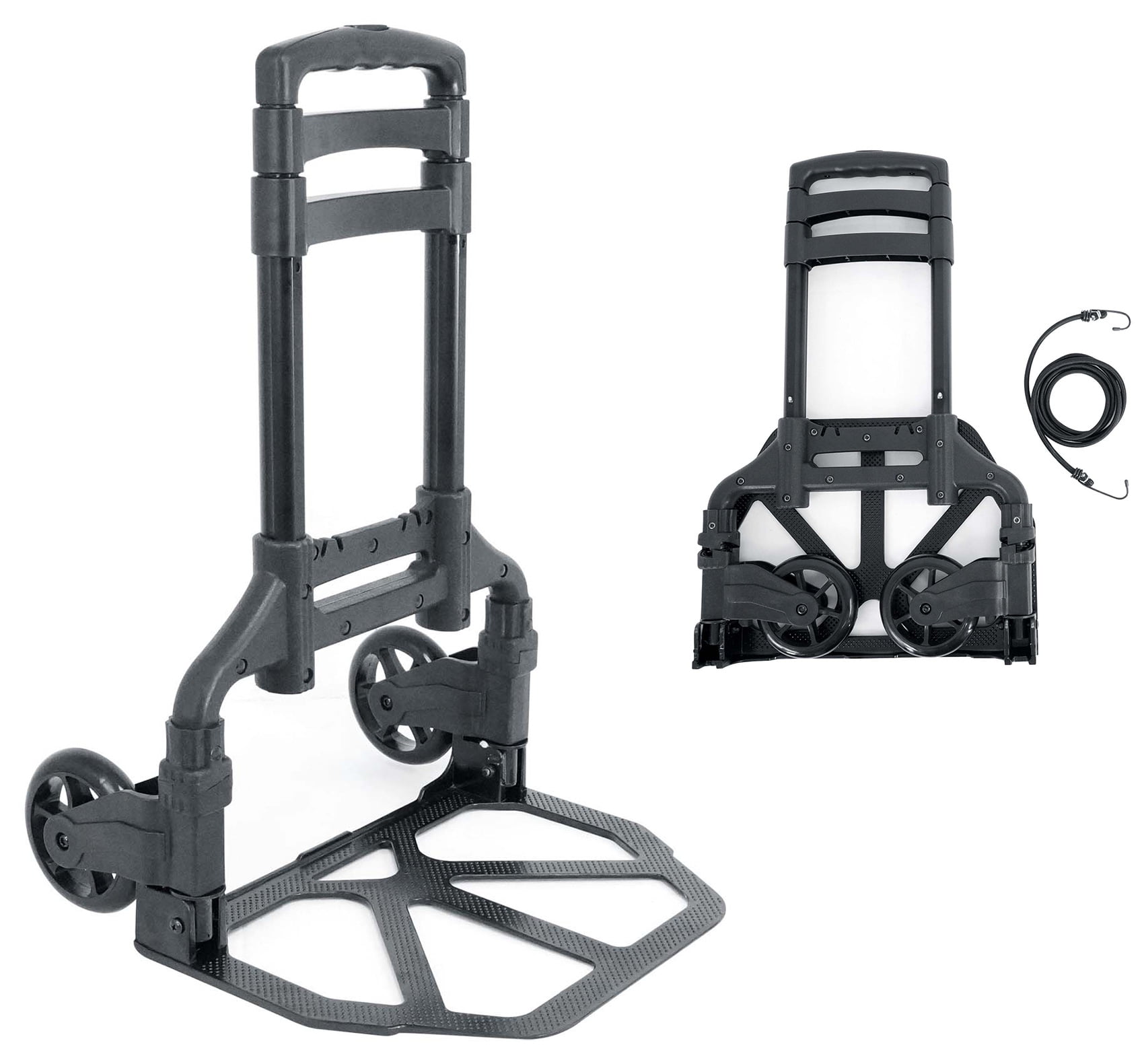 Rockville GigMate Pro Audio/DJ Equipment Transport Trolley Cart - Folds Flat
