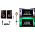 thumbnail image 1 of Rockville HOUSE PARTY SYSTEM 10" Bluetooth Karaoke Machine System+Stand+LED's, 1 of 31