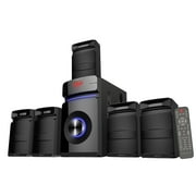 Rockville HTS45 800w 5.1 Channel Bluetooth Home Theater Audio System+Subwoofer