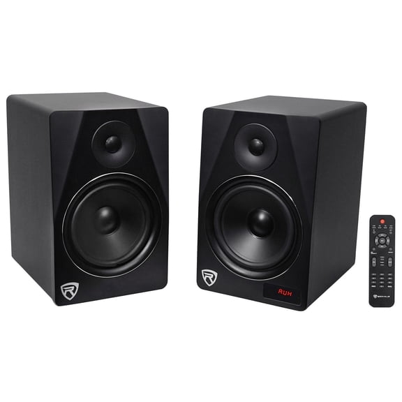Rockville HTS8B Dual 8" Home Theater System w/Bluetooth/FM/USB/SD/RCA+Mic Inputs