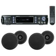 thumbnail image 1 of Rockville Home Theater Bluetooth Receiver+(4) 5.25" Black In-Ceiling Speakers, 1 of 19