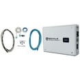 thumbnail image 1 of Rockville KRYPTON MT1 1600w 2 Channel Marine/Boat Amplifier w Volt Meter+Amp Kit, 1 of 21