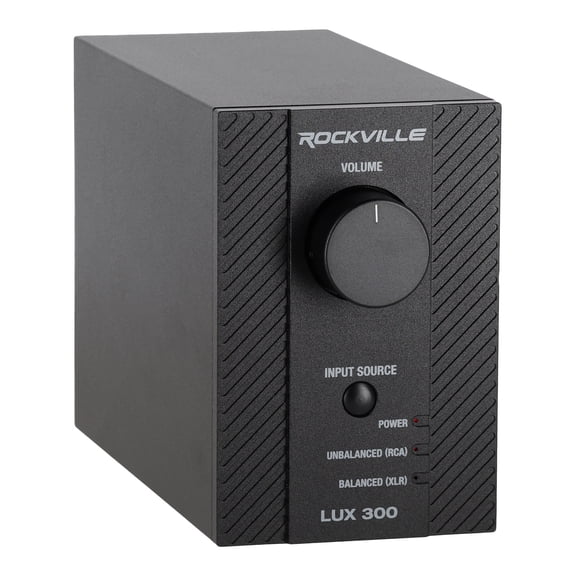 Rockville LUX 300 Audiophile 300w RMS Home Stereo Amplifier Black