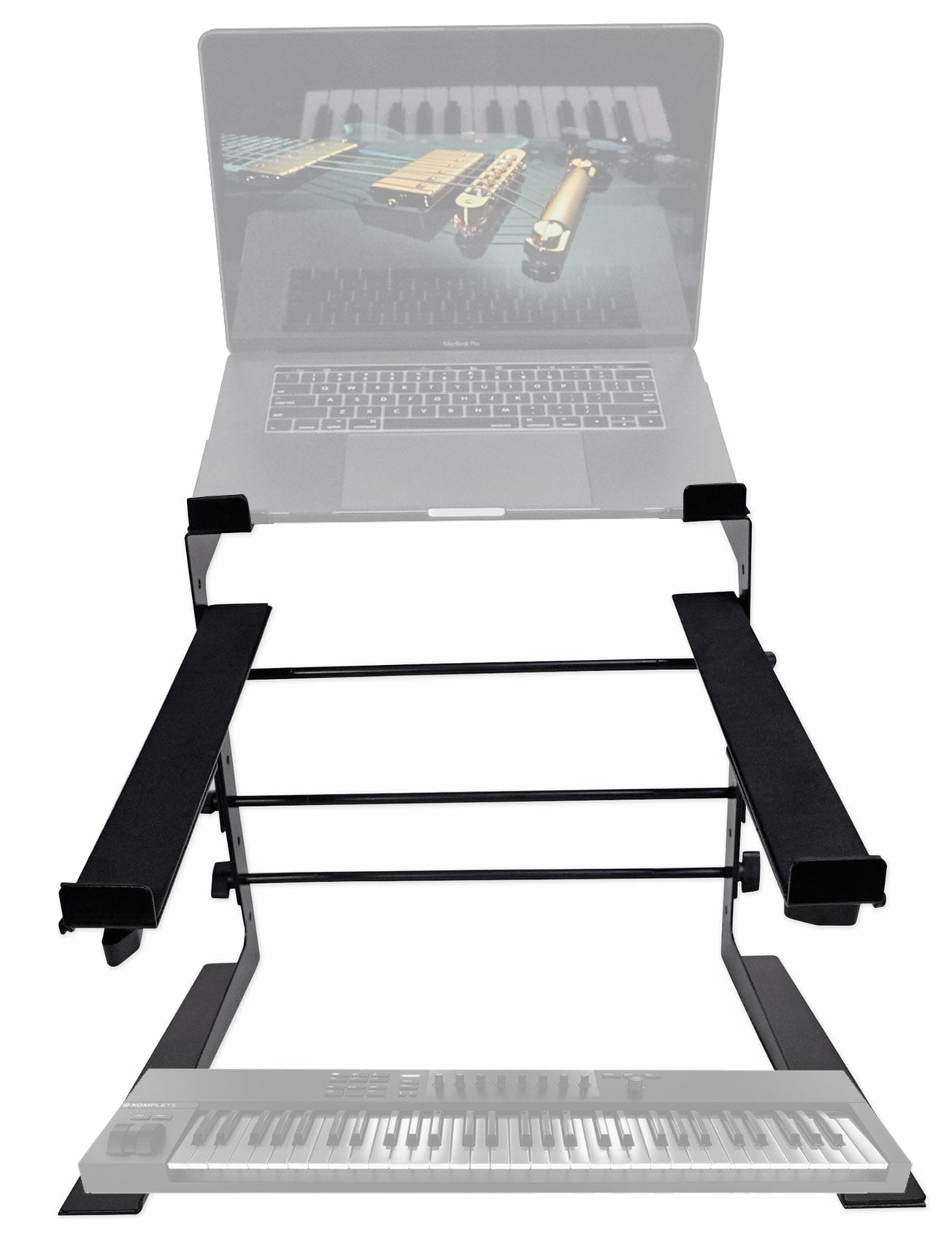 Rockville Laptop+Controller Stand for Native Instruments Komplete Kontrol A61