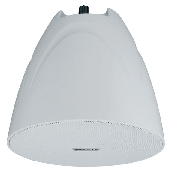 Rockville PEN-525T White 5.25" 70V Hanging Pendant Speaker Commercial/Restaurant