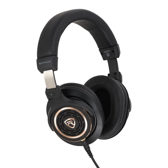 Rockville PRO-E90 250 Ohm Semi Open-Back Professional Studio Headphones+Case+Detachable Cable