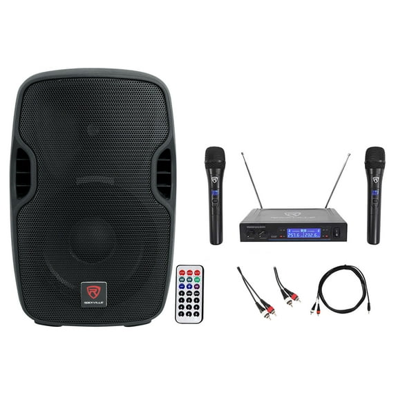 Rockville Powered 10" Karaoke Pro Machine/System 4 ipad/iphone/Android/Laptop/TV