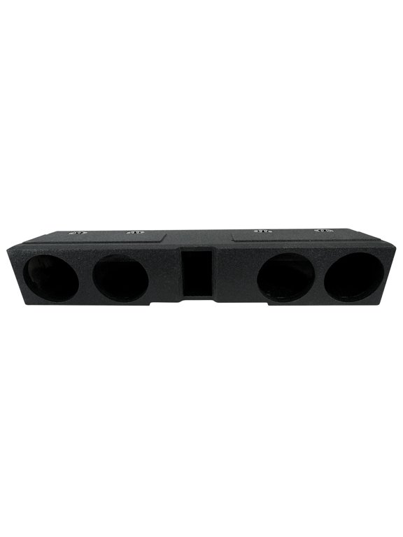 Quad 8" Sub Box For 2009-2020 FORD F150 SUPER CREW+2017-2020 F250/350