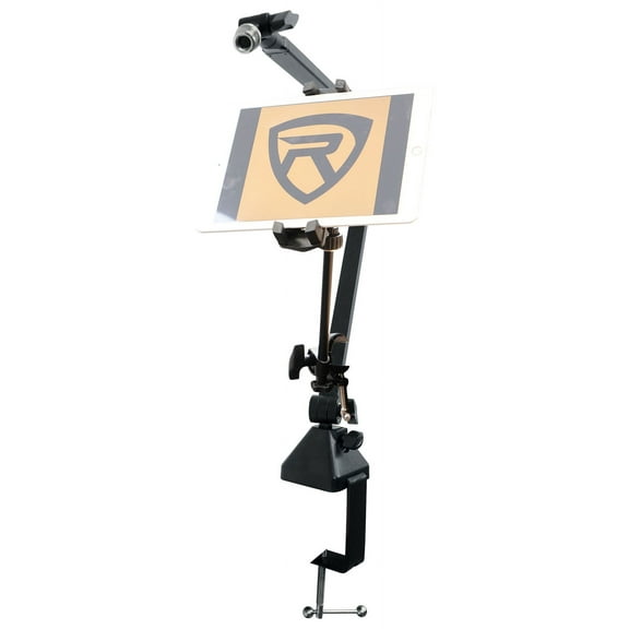 Rockville R-BOOM 34 34" Boom Arm Studio Mic Stand+Desk Clamp+Tablet Mount