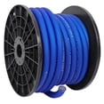 thumbnail image 1 of Rockville R0G50BLUE 0 Gauge 50 Foot Spool Blue Car Amp Power+Ground Wire Cable, 1 of 6