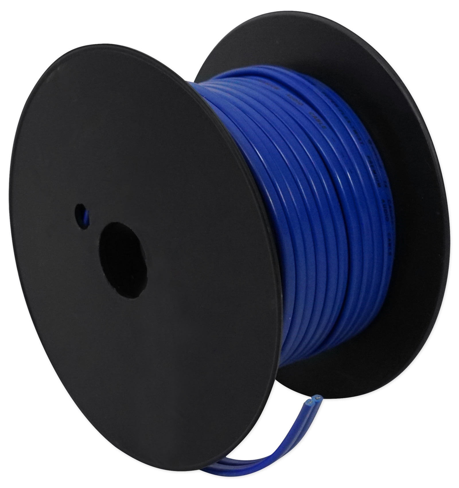 Rockville R14G50MS-BL 50 Foot Spool Marine Waterproof 14 AWG Speaker ...