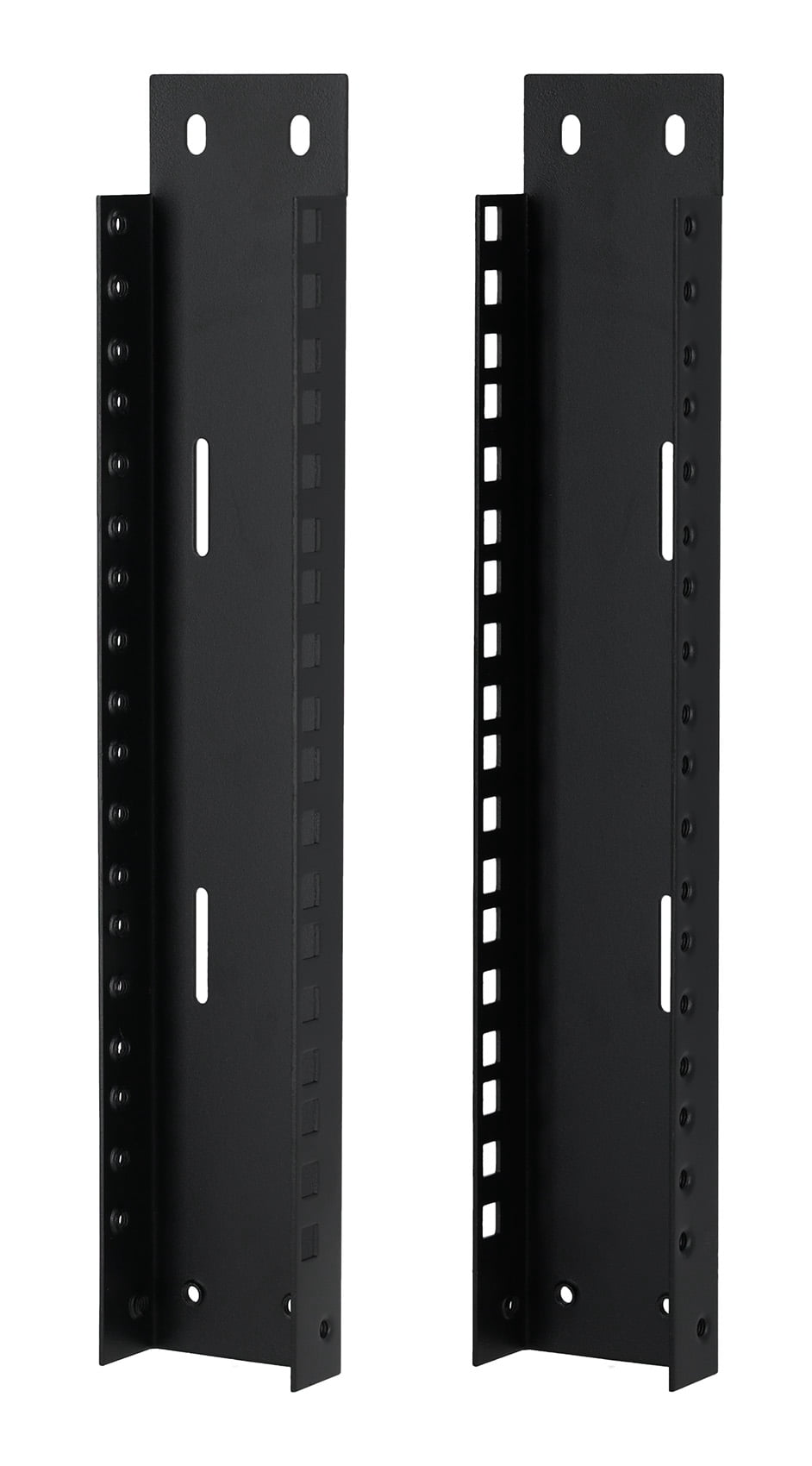 Rockville RAIL6U 6U Reversible Rack Rails With M5 Circle or Square ...