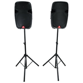 Rockville RAMSYS15 Rechargeable iphone/ipad/Tablet/Laptop Karaoke Machine System