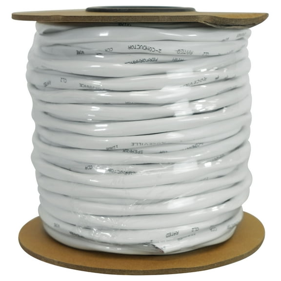 Rockville RCC12-100-2 CL2 Rated 12 AWG 100' CCA Speaker Wire In Wall Ceiling 70V