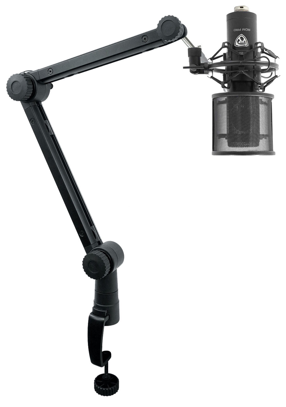 Rockville RCM PRO Studio/Recording Condenser Microphone+Pro Mic Boom Arm Stand