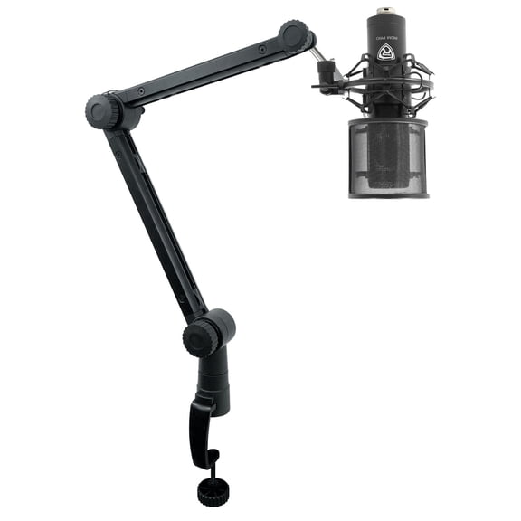 Rockville RCM PRO Studio/Recording Condenser Microphone+Pro Mic Boom Arm Stand