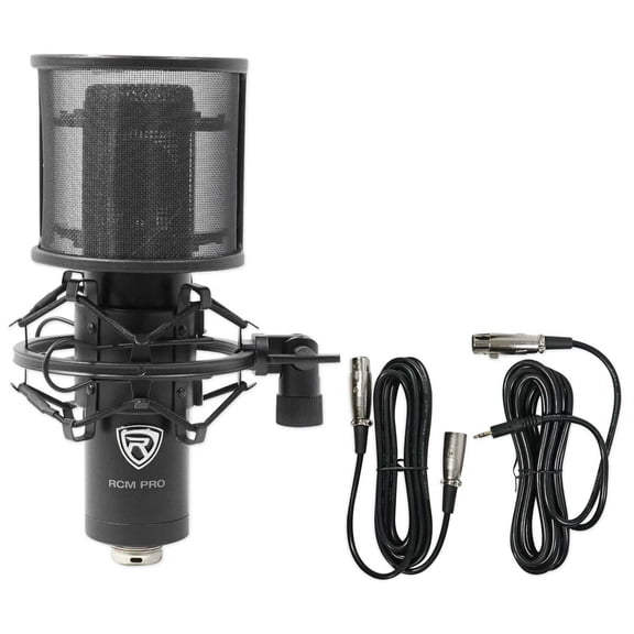 Rockville RCM PRO Studio/Recording Condenser Microphone w Samsung Capacitors