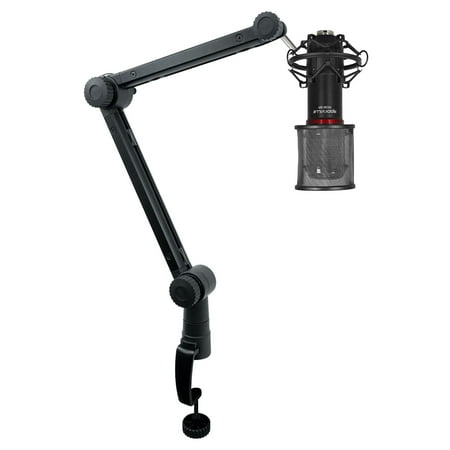 Rockville RCM SR Studio/Recording Condenser Microphone+Pro Mic Boom Arm Stand
