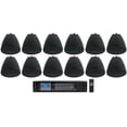thumbnail image 1 of Rockville RCS350-6 Commercial 70v Amp+12) Black 4" Pendant Speakers For Bar/Cafe, 1 of 14