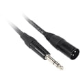 thumbnail image 1 of Rockville RCXMB20B 20ft Male REAN XLR to 1/4 TRS Cable, 100% Copper, Balanced Audio, Durable Build, Low Noise, Perfect for Studio Recording and Live Sound, 1 of 4