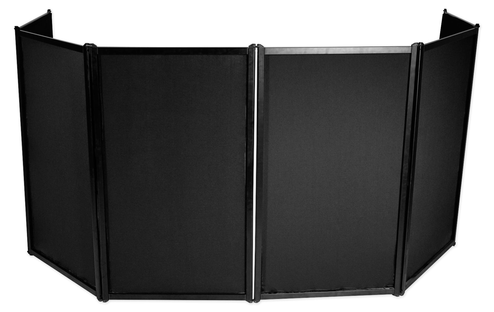 Rockville RFAAC DJ Event Facade 6-Panel Light Metal Frame BoothTravel BagScrim