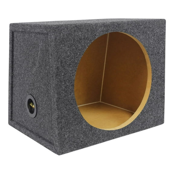 Rockville RHB12 12" Sealed Hatchback Car Sub Enclosure Box 0.92 Cubic Feet