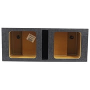 Rockville RKDV12 Dual 12" Vented Solo Baric L7/L5 S12L7 Car Sub Enclosure Box