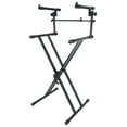 thumbnail image 1 of Rockville RKS42X X-Stand 2-Tier Keyboard or DJ Stand Fits Casio Privia PX-5S, 1 of 11