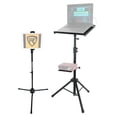 thumbnail image 1 of Rockville RLS67 Laptop Tablet Stand w/ Tripod, Tilt and Grip + Smartphone Stand, 1 of 12