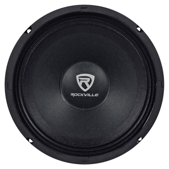 Rockville RM88PRO 8" 8 Ohm SPL Competition Midrange Car Speaker, 108dB, 300w