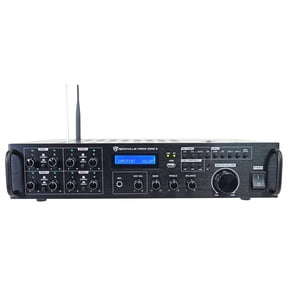 Rockville ROCK ZONE 8 Commercial Receiver/Amplifier, 8-Channel 1000W RMS Multi-Zone Amp with Bluetooth, USB, Optical, Coaxial, FM, Rack Mount
