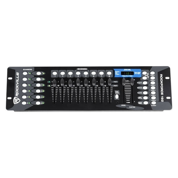 Rockville ROCKFORCE 192-Channel Light/Fog DMX Lighting Controller