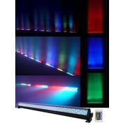 Rockville ROCKSTRIP 252 LED 5 Channel DMX RGB Color Strip DJ Wash Up Light Bar