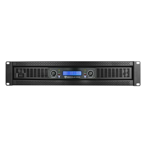 Rockville RPA16 10000 Watt Peak / 3000w RMS 2 Channel Power Amplifier Pro/DJ Amp